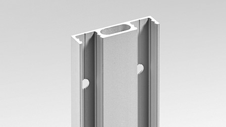 Profile CR0R: adjustable recessed joint