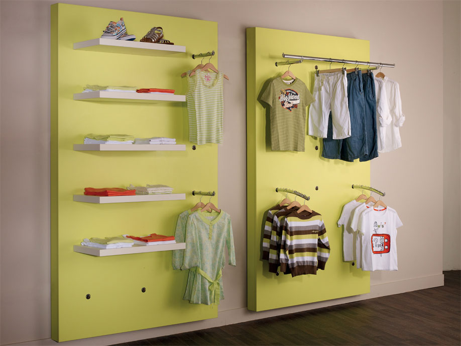 Socket display system for Shopfitting