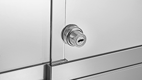 Glass sliding door lock